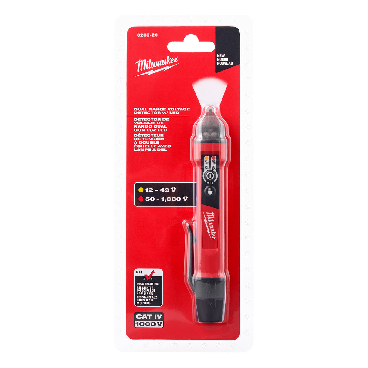 Milwaukee 3203-20 Dual Range Voltage Detector