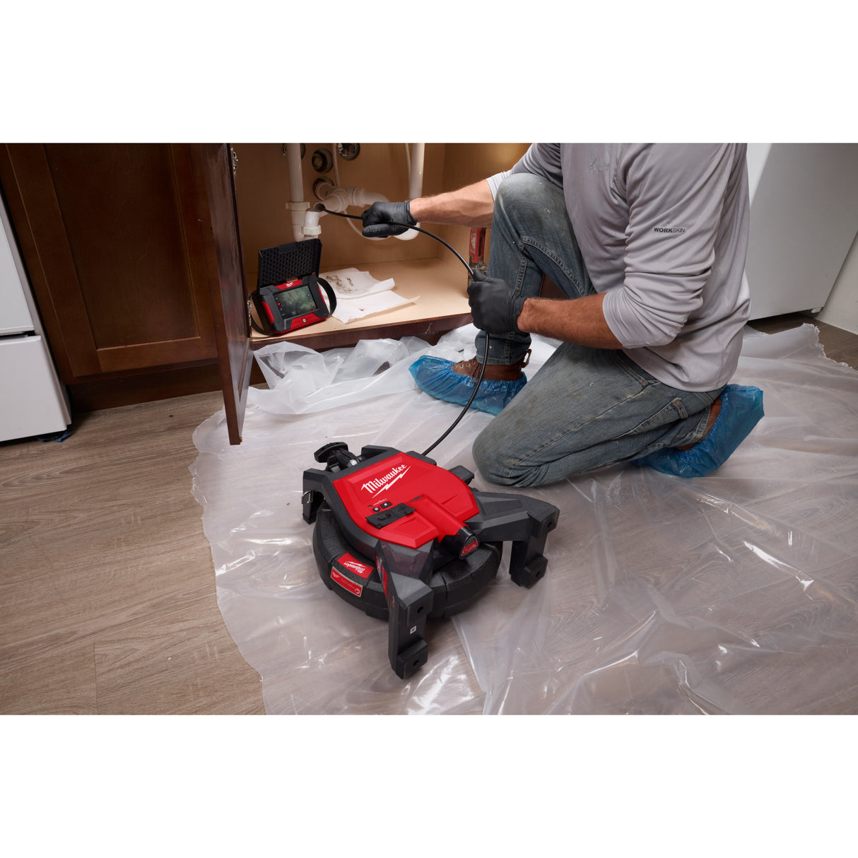 Milwaukee 3318-22B M12™ 85’ High Flex Compact Inspection Camera Kit