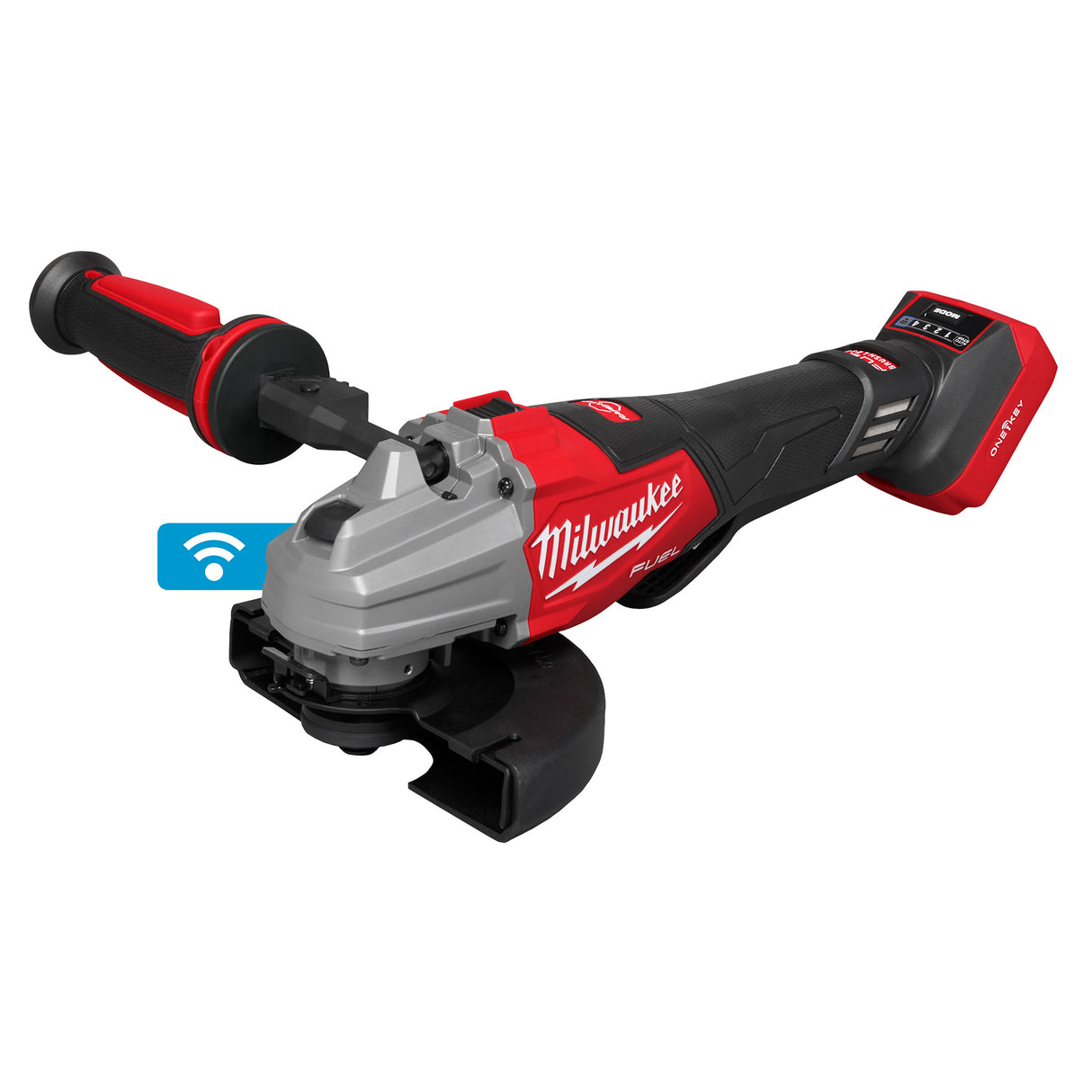 Milwaukee 3676-20 M18 FUEL™ 4 1/2" - 6" Dual Trigger Braking Grinder, Paddle Switch w/ ONE KEY™