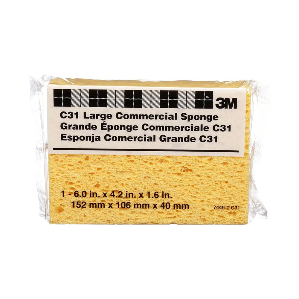 3M™ Commercial Size Sponge 6 in x 4.25 in x 1.625 in - Mississauga Hardware Centre Inc