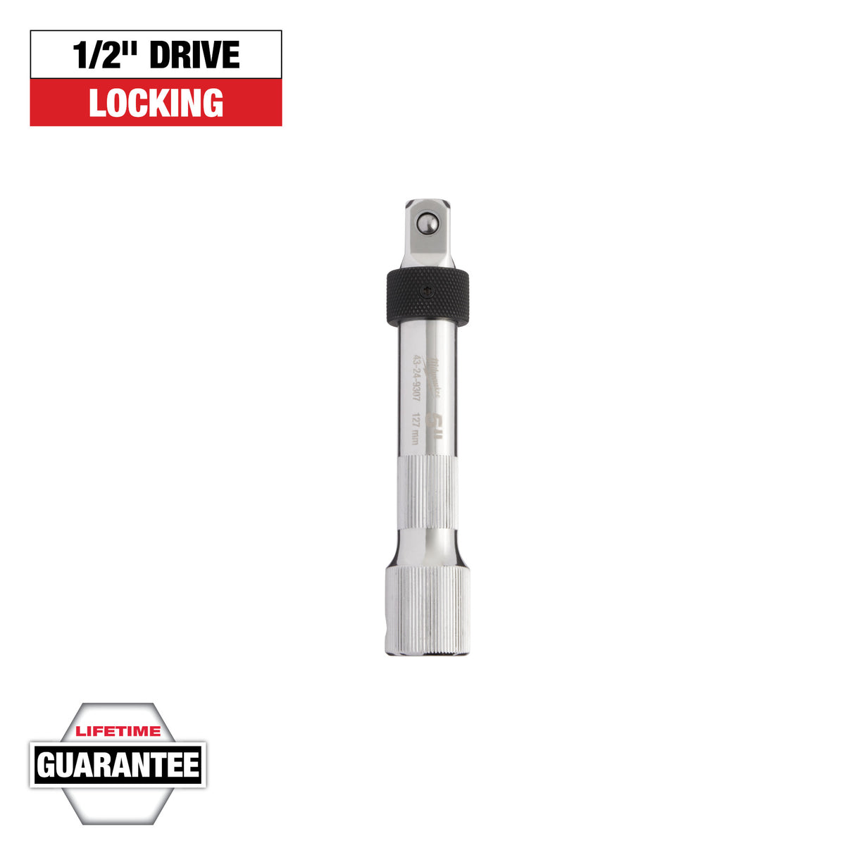 Milwaukee 43-24-9307 1/2" Drive 5" Locking Extension