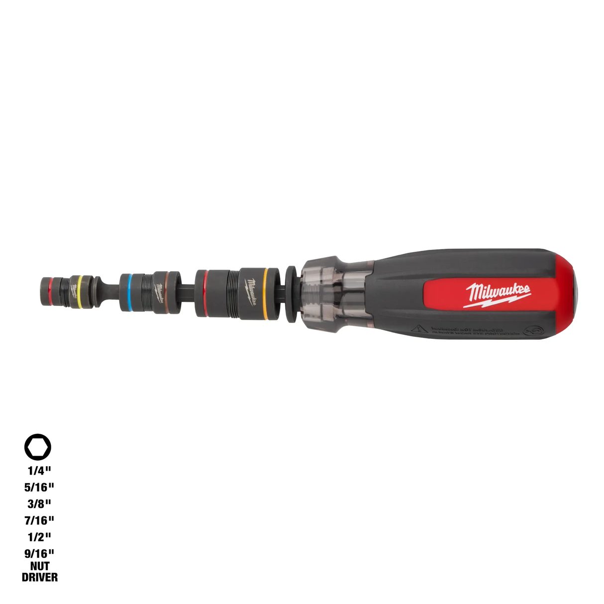 Milwaukee 48-22-2921 Multi-Nut Driver W/ SHOCKWAVE Impact Duty™ (flip) Magnetic Nut Drivers