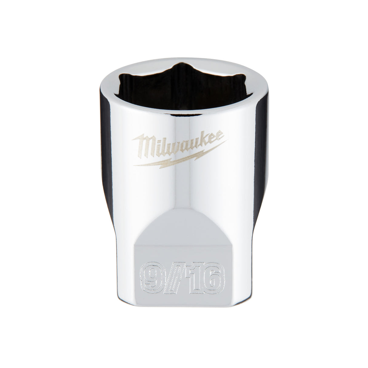 Milwaukee 1/4" Drive 9/16" SAE Socket with FOUR FLAT™ Sides 45-34-9010