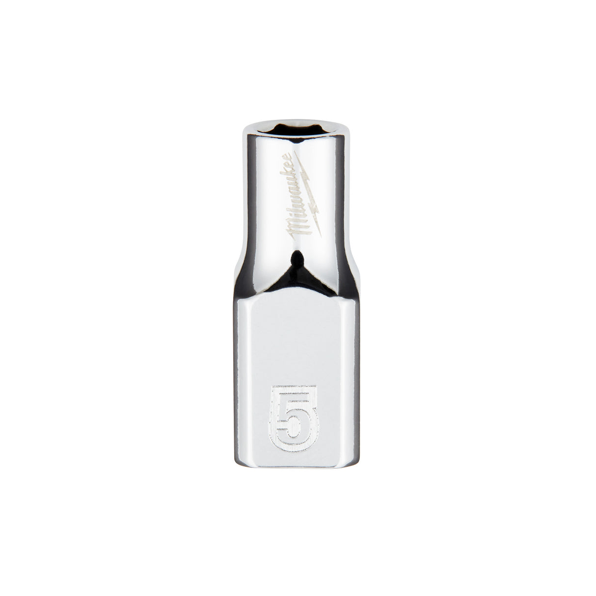 Milwaukee 1/4" Drive 5mm Metric Socket with FOUR FLAT™ Sides 45-34-9030