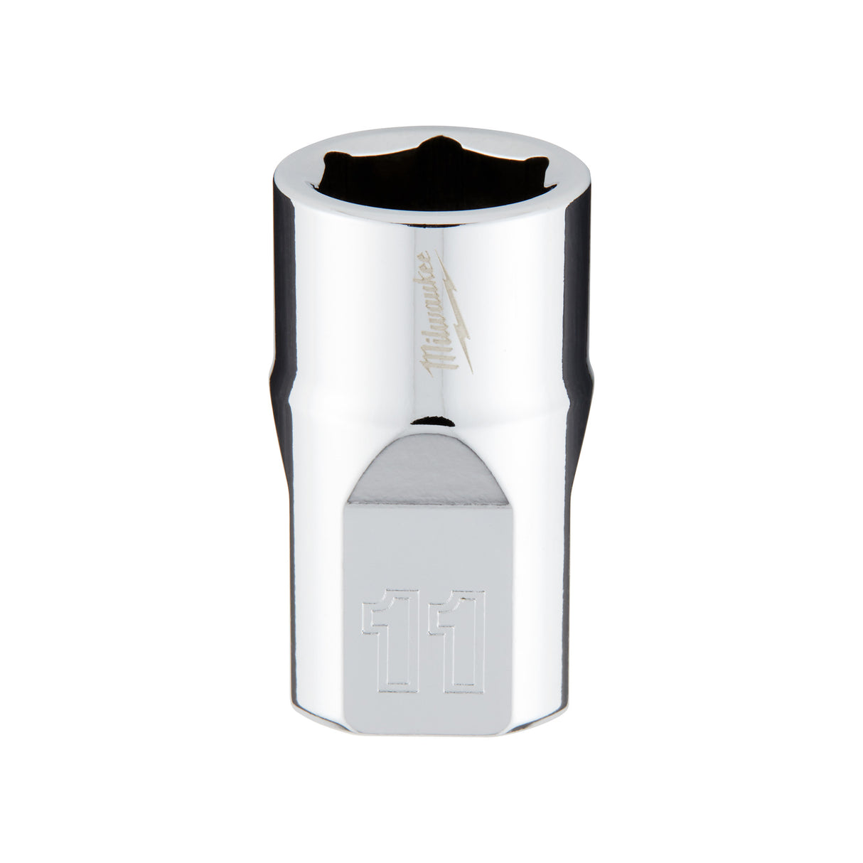 Milwaukee 3/8" Drive 11mm Metric Socket with FOUR FLAT™ Sides 45-34-9081