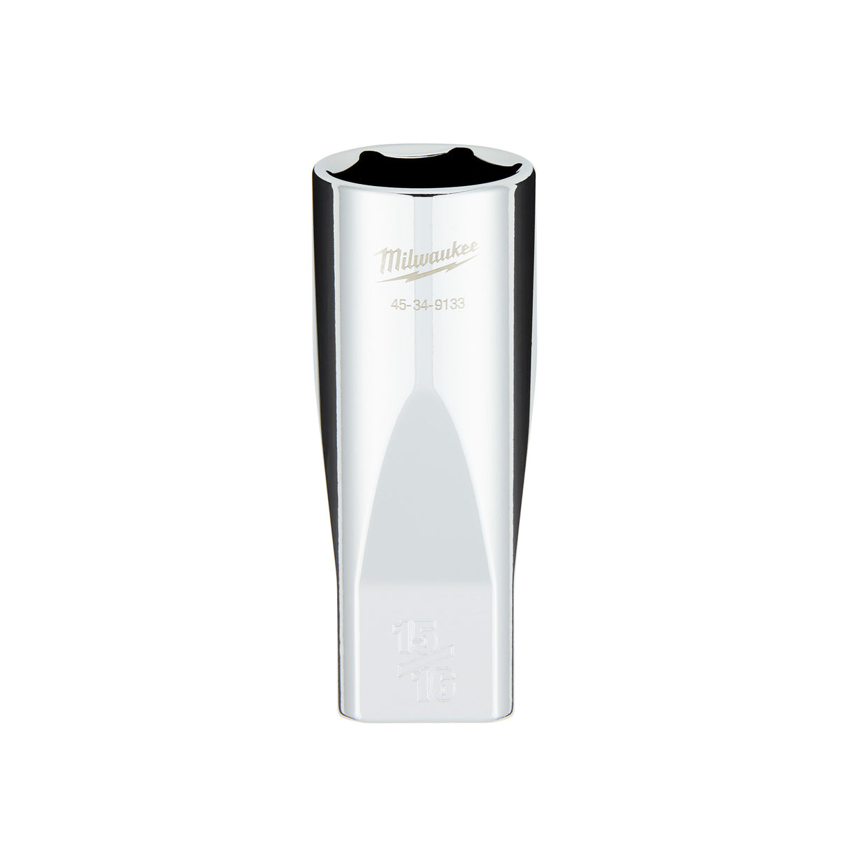 Milwaukee 1/2" Drive 15/16" SAE 6-Point Deep Socket with FOUR FLAT™ Sides 45-34-9133