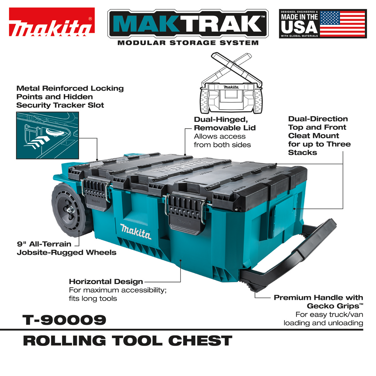 Makita MAKTRAK™ Rolling Tool Chest