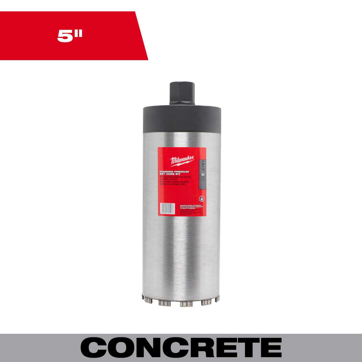 Milwaukee Diamond Premium Wet Core Bits