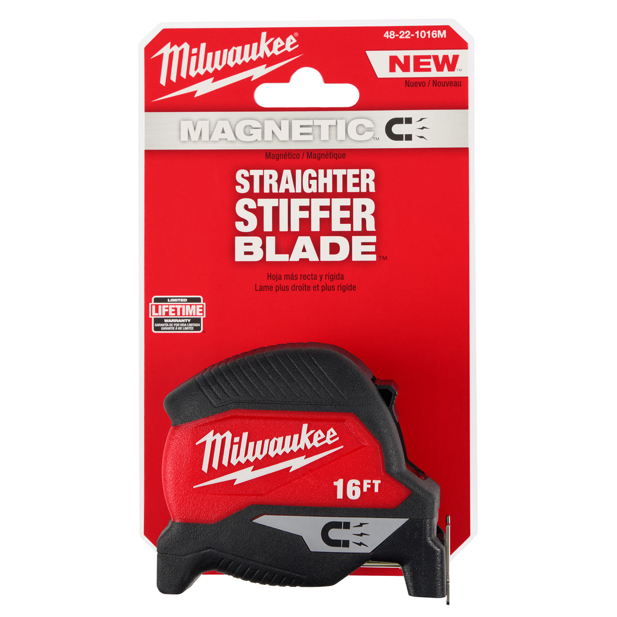 Milwaukee 48-22-1016M 16ft Magnetic Tape Measure