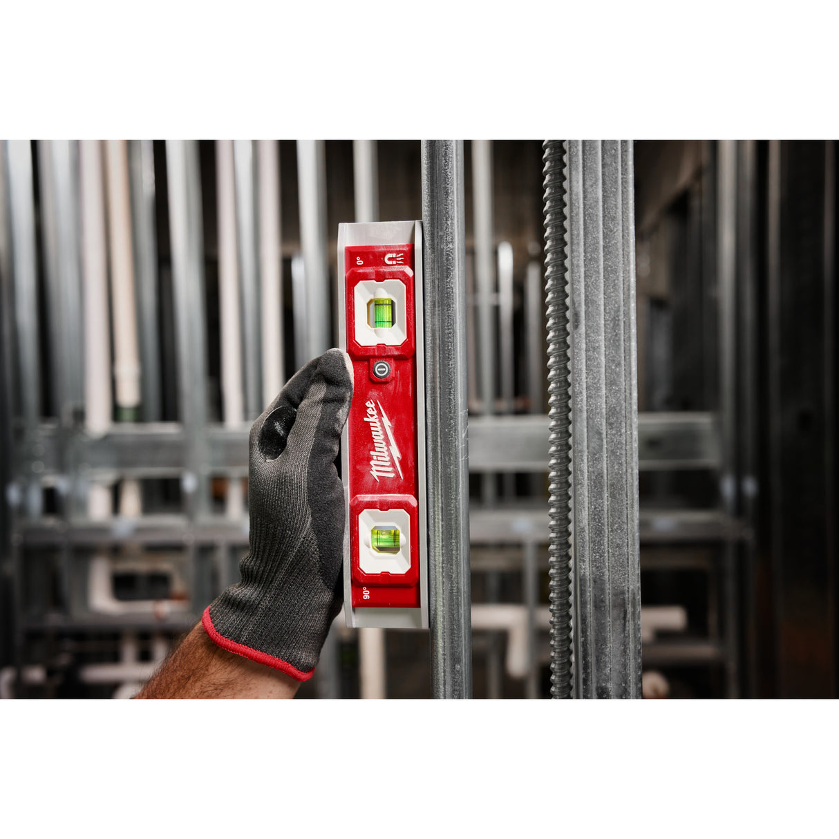 Milwaukee 48-22-5105 9" Torpedo Level with Lighted Vials