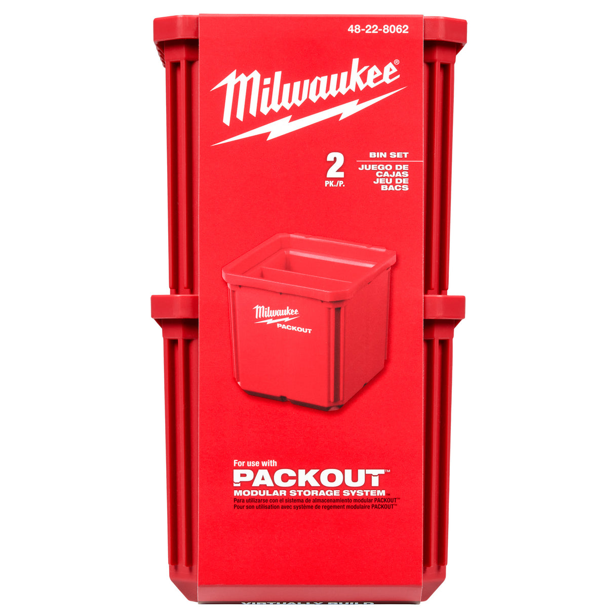 Milwaukee 48-22-8062 2pk Bin Set for PACKOUT™