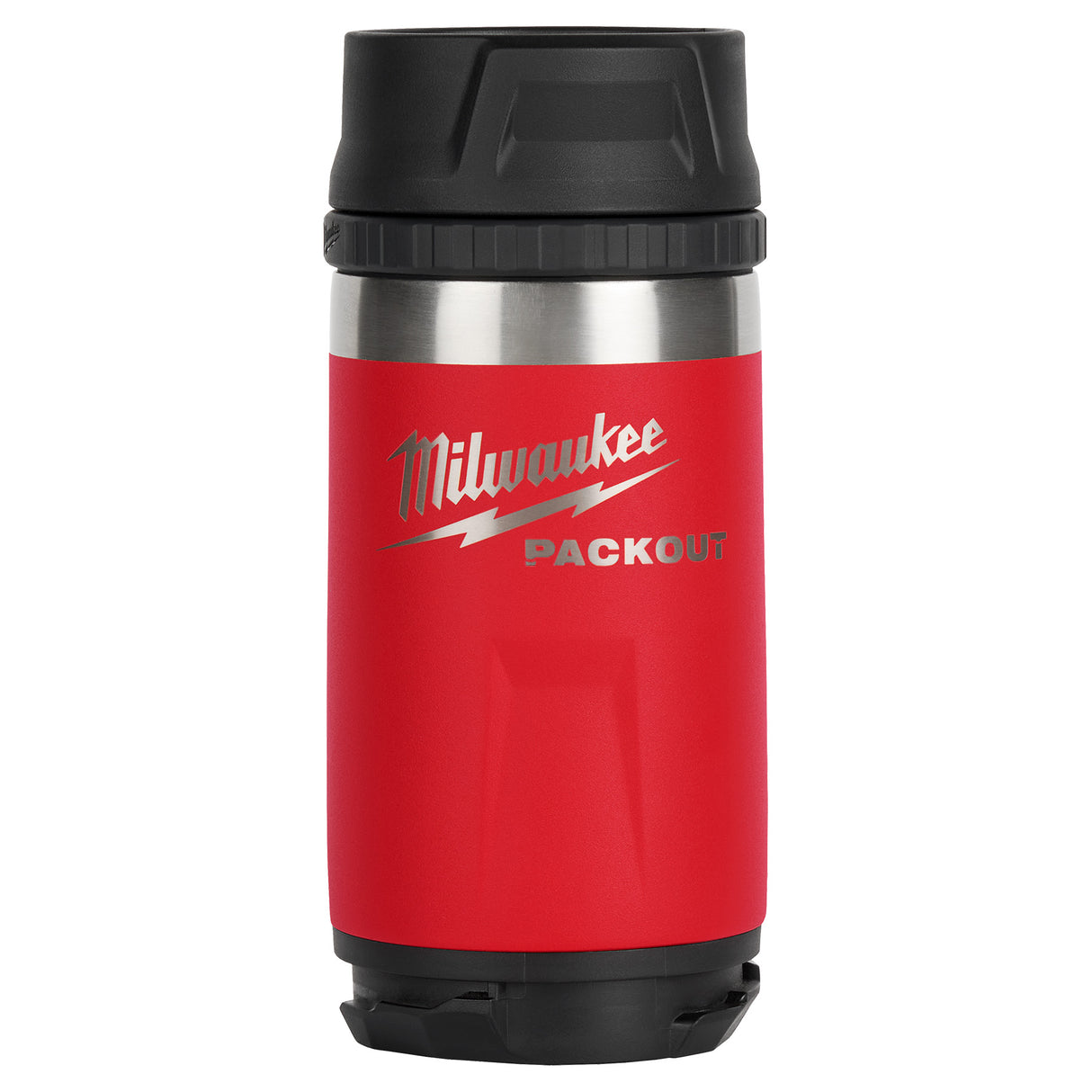 Milwaukee 48-22-8391R PACKOUT™ 12oz Insulated Bottle with Sip Lid - Red