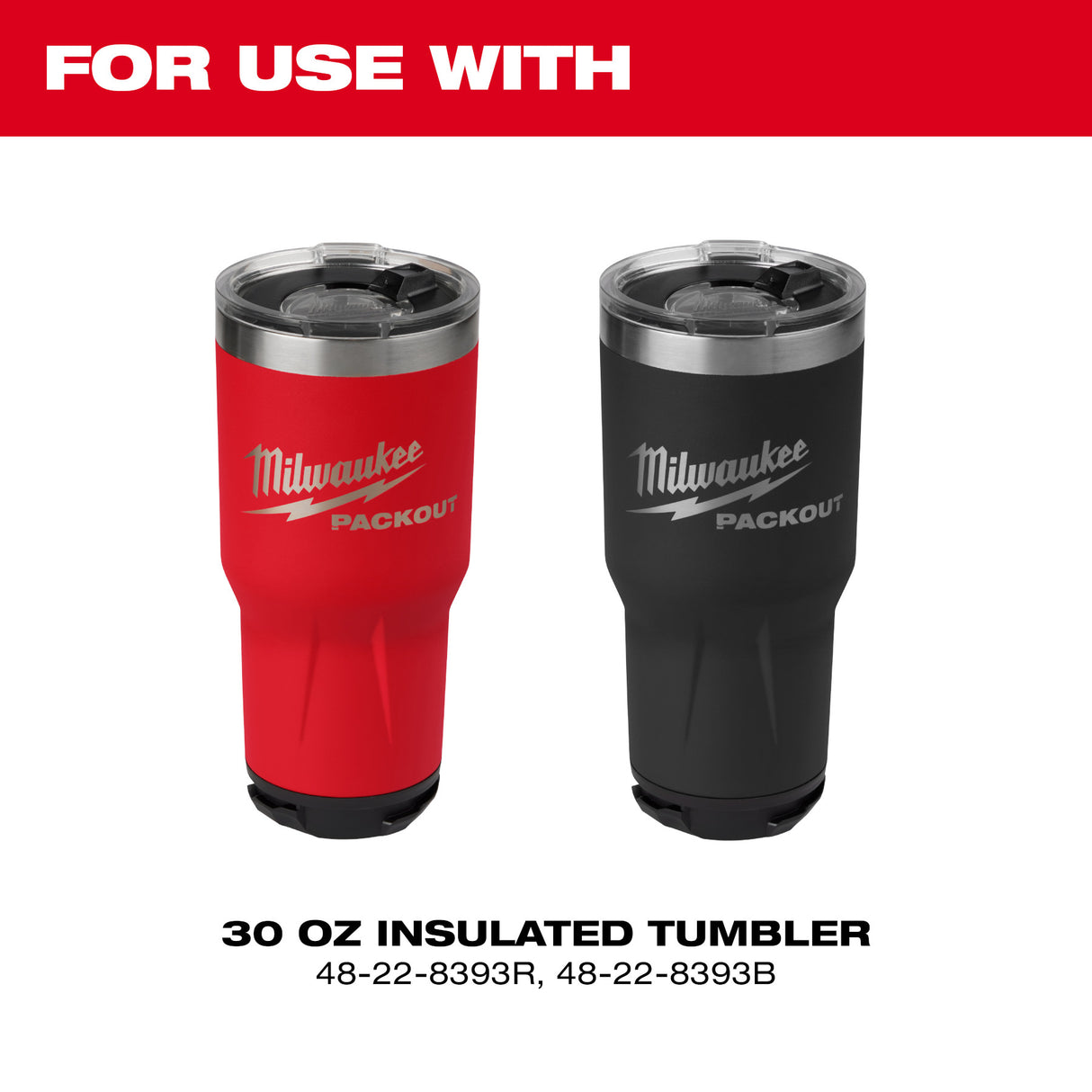 Milwaukee 48-22-8393L PACKOUT™ 30oz Tumbler Lid