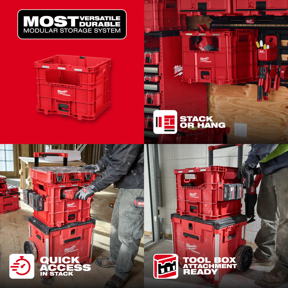 Milwaukee 48-22-8439 PACKOUT™ XL Crate