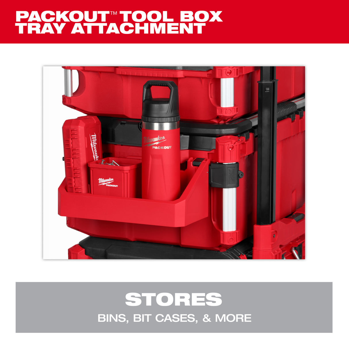 Milwaukee 48-22-8605 PACKOUT™ Tool Box Tray Attachment