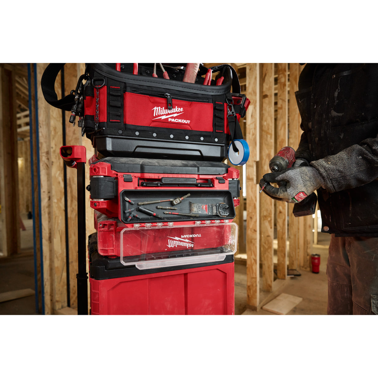 Milwaukee 48-22-8611 PACKOUT™ Tool Box Magnetic Bin Attachment