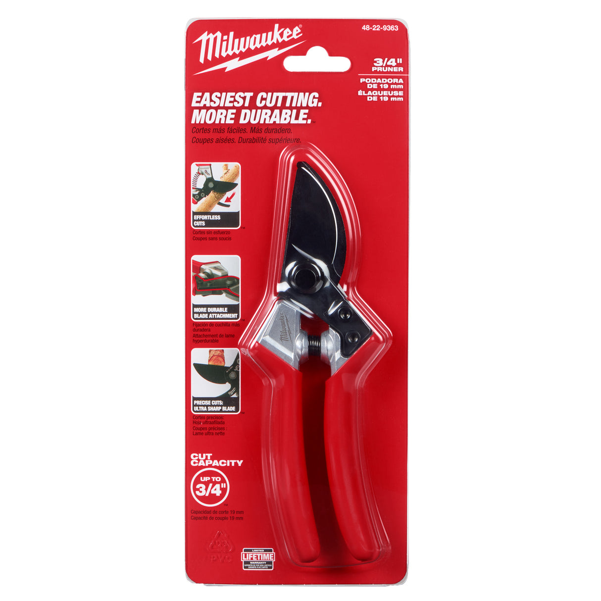 Milwaukee 48-22-9363 3/4" Pruner