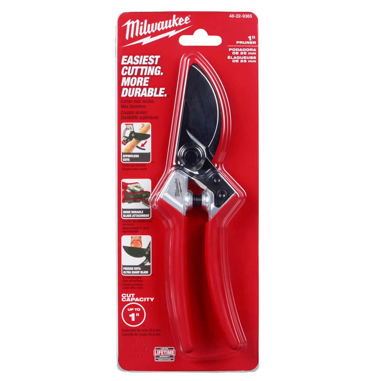 Milwaukee 48-22-9365 1" Pruner