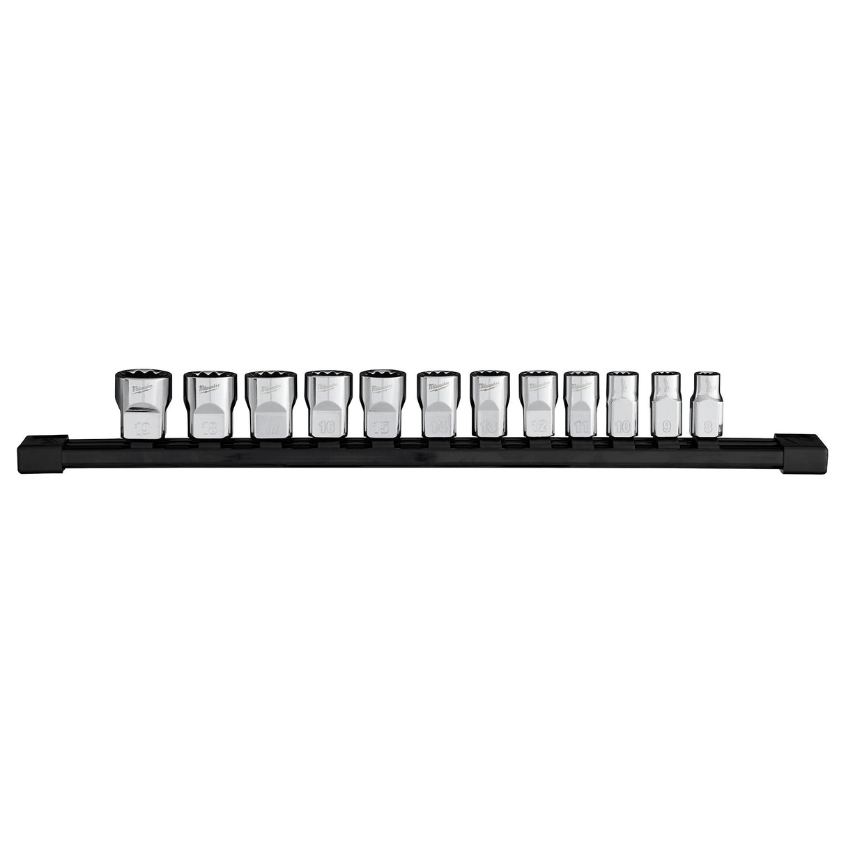 Milwaukee 48-22-9520 12pc 3/8” Drive 12-Point Metric Socket Set