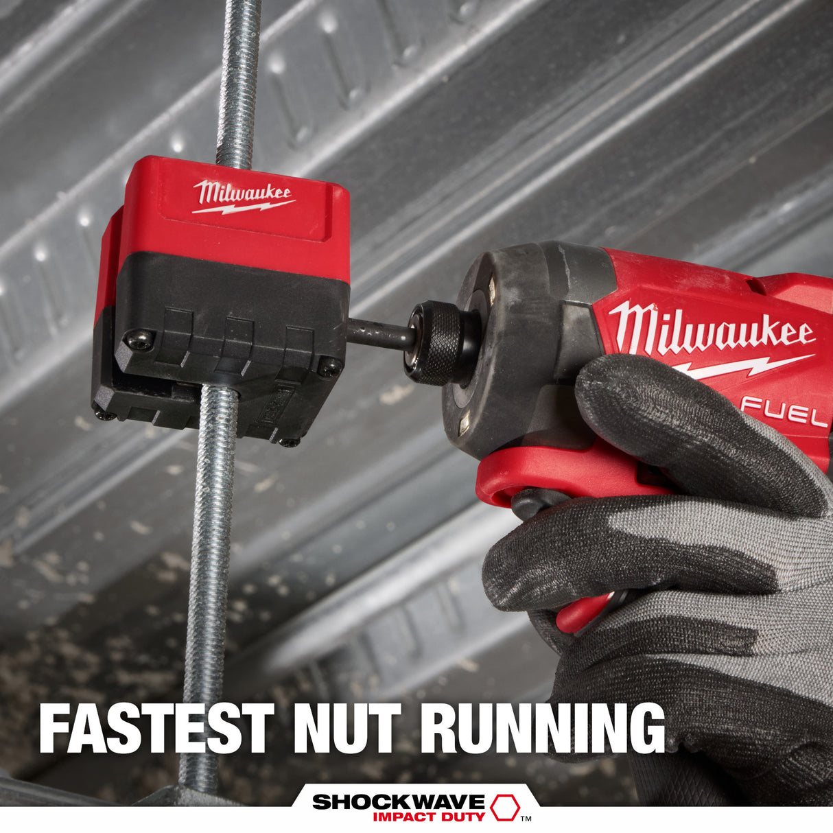 Milwaukee 48-32-2391 SHOCKWAVE™ Impact Duty 3/8" Threaded Rod Nut Runner