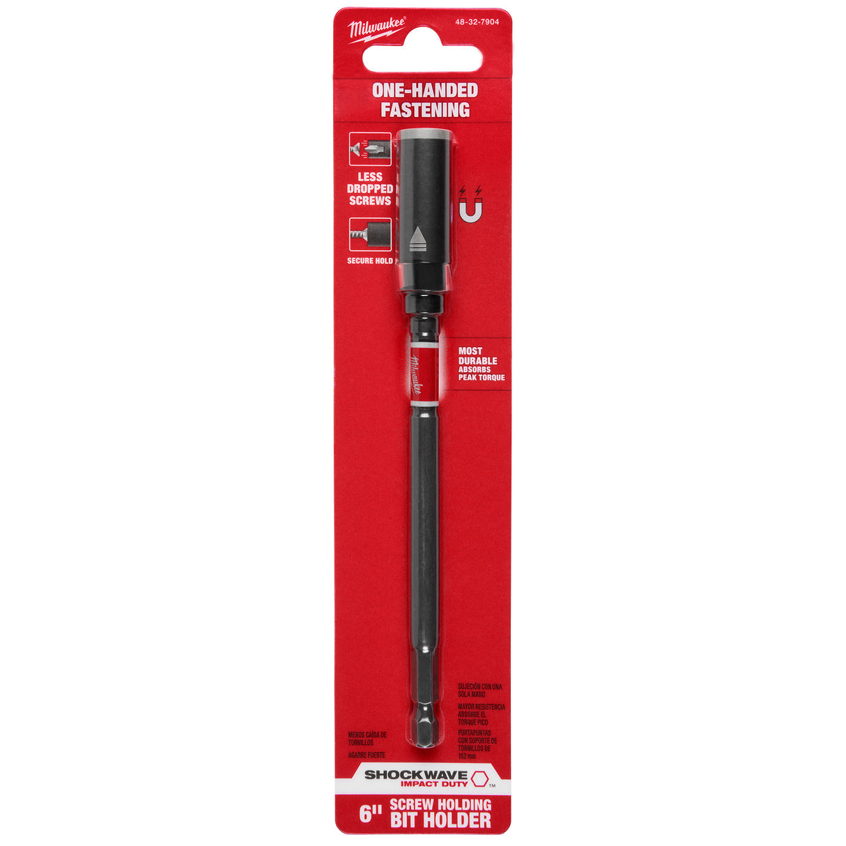 Milwaukee 48-32-7904 SHOCKWAVE™ Impact Duty Screw-Holding Bit Holder