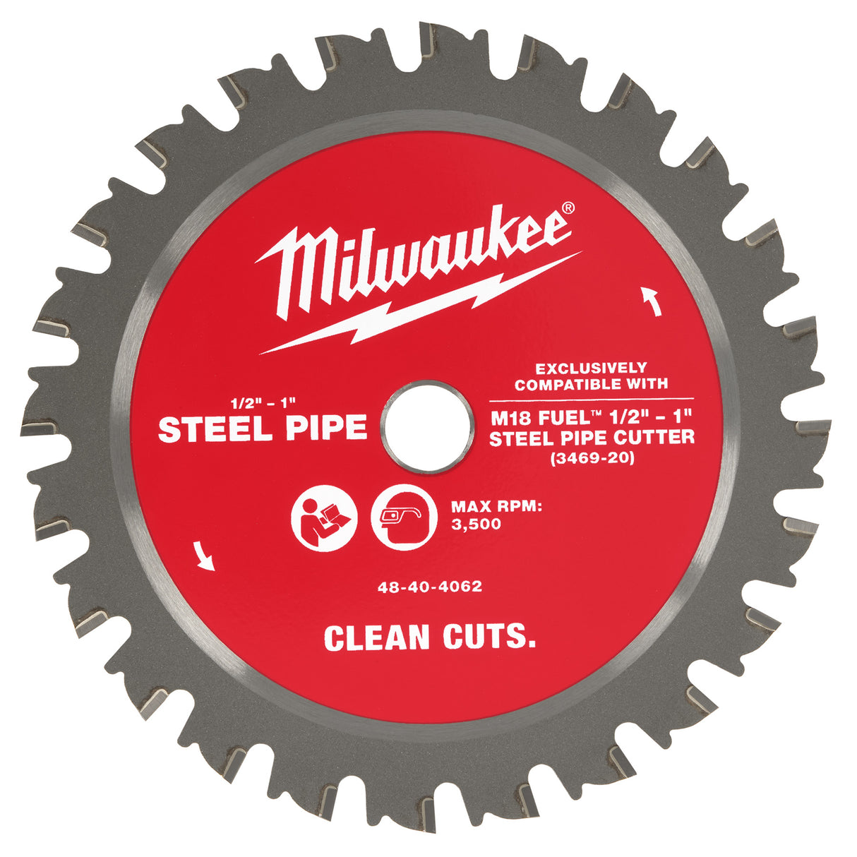 Milwaukee 48-40-4062  1/2” – 1” Steel Pipe Cutting Blade