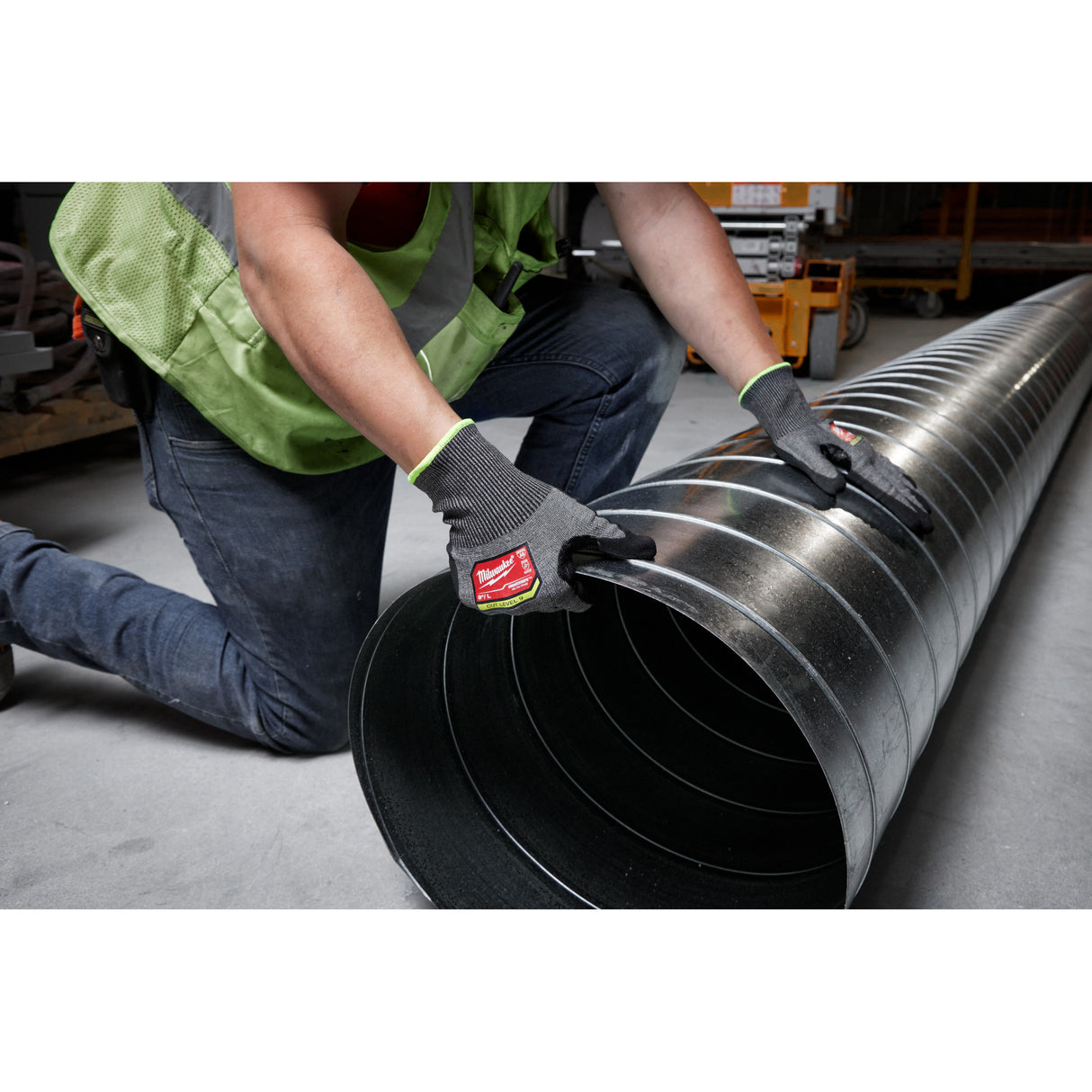 Milwaukee Cut Level 9 High-Dexterity Nitrile Dipped Gloves SM