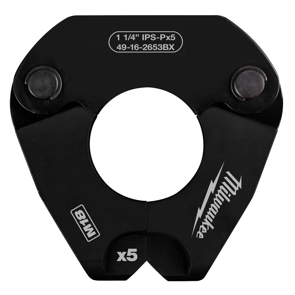 Milwaukee 49-16-2683 IPS-P Pivoting Press Ring Kit - 1/2"-1" Jaws & 1-1/4"-2" Rings