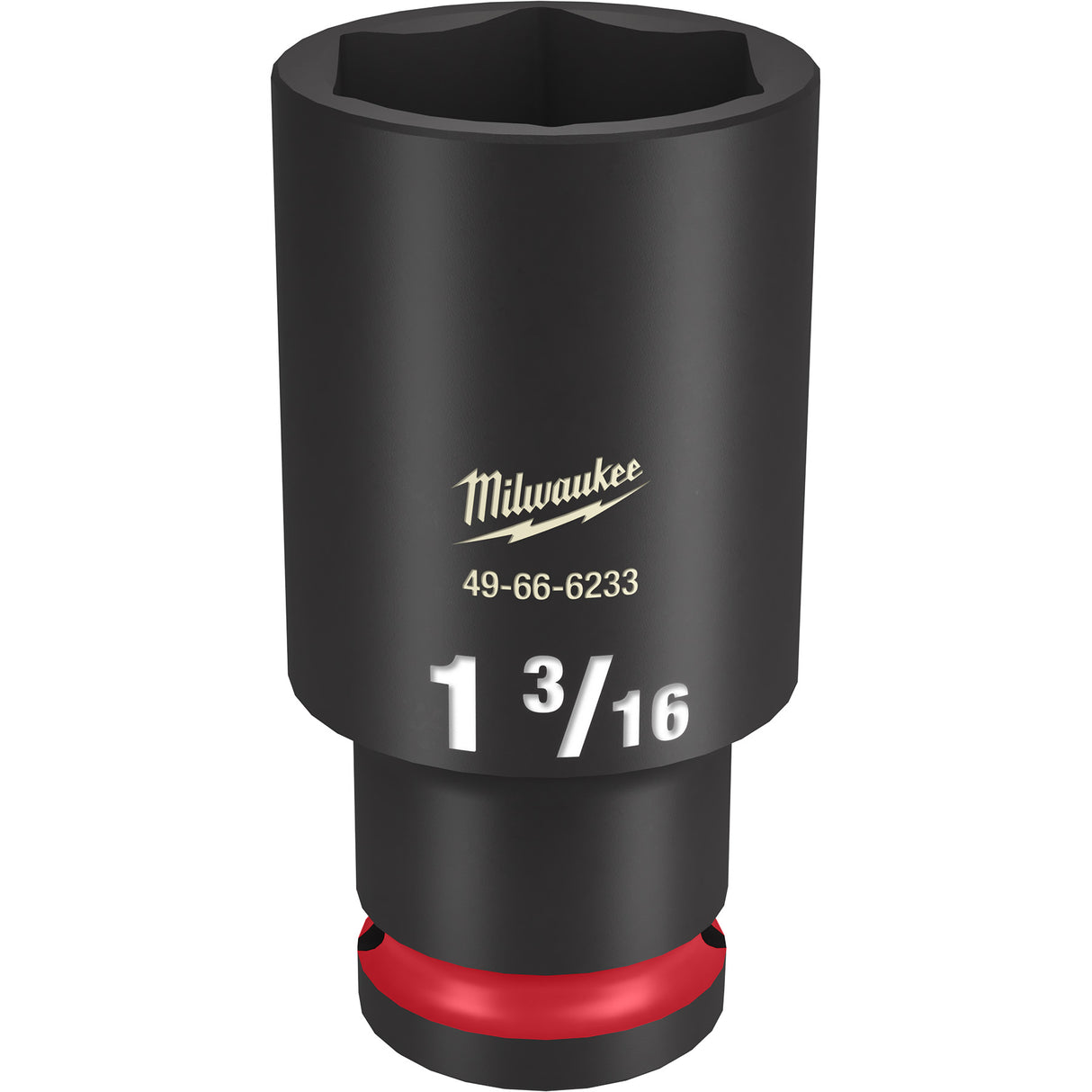 Milwaukee 1/2" Drive 1-3/16" 6 Point Socket SHOCKWAVE Impact Duty™ 49-66-6233