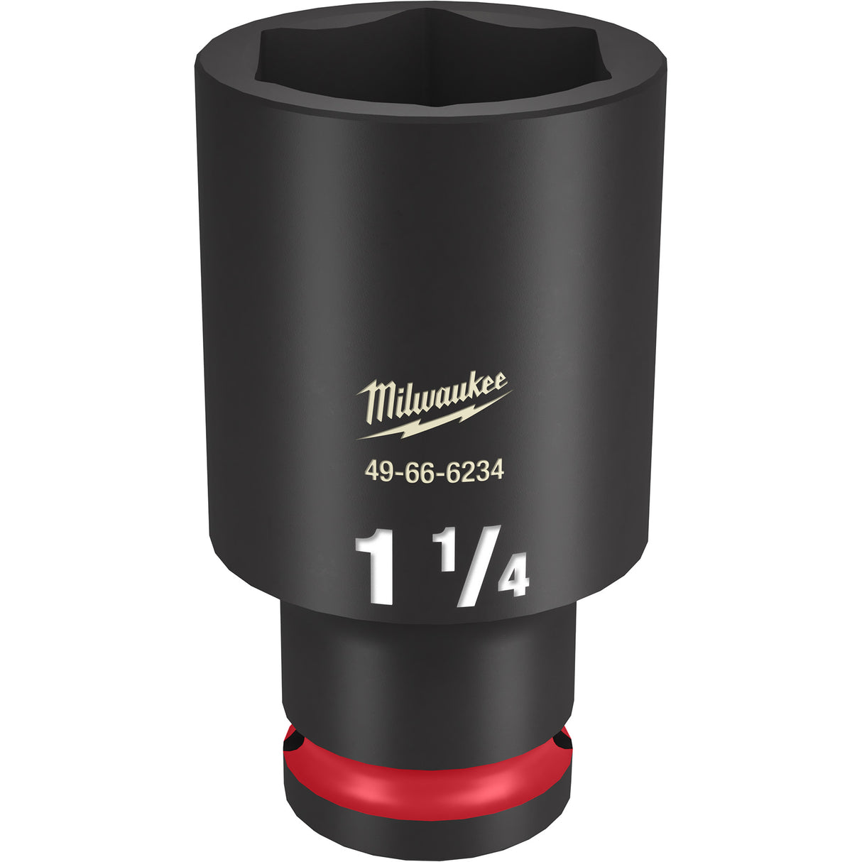 Milwaukee 1/2" Drive 1-1/4" 6 Point Socket SHOCKWAVE Impact Duty™ 49-66-6234