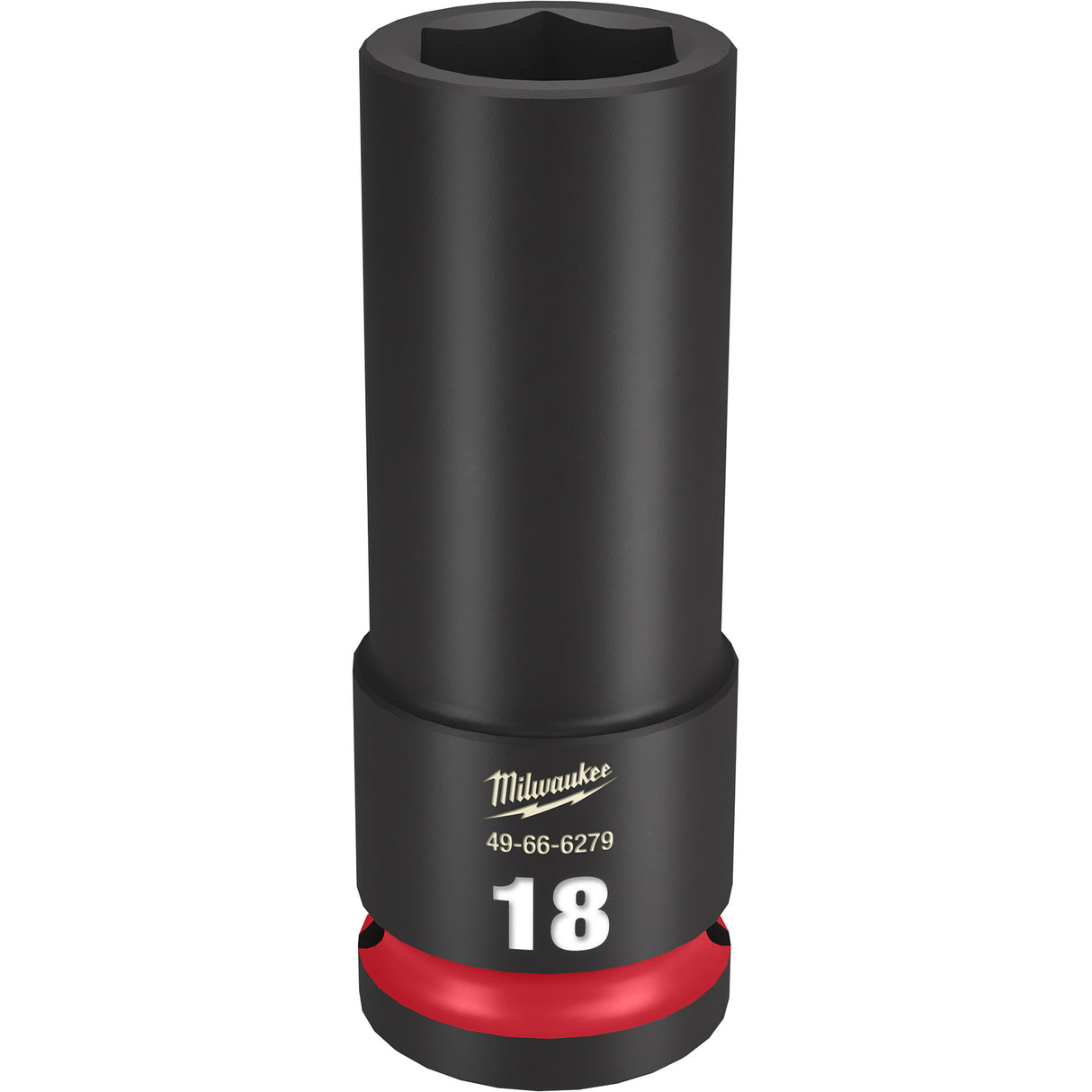 Milwaukee 1/2" Drive 18MM Deep 6 Point Socket SHOCKWAVE Impact Duty™ 49-66-6279