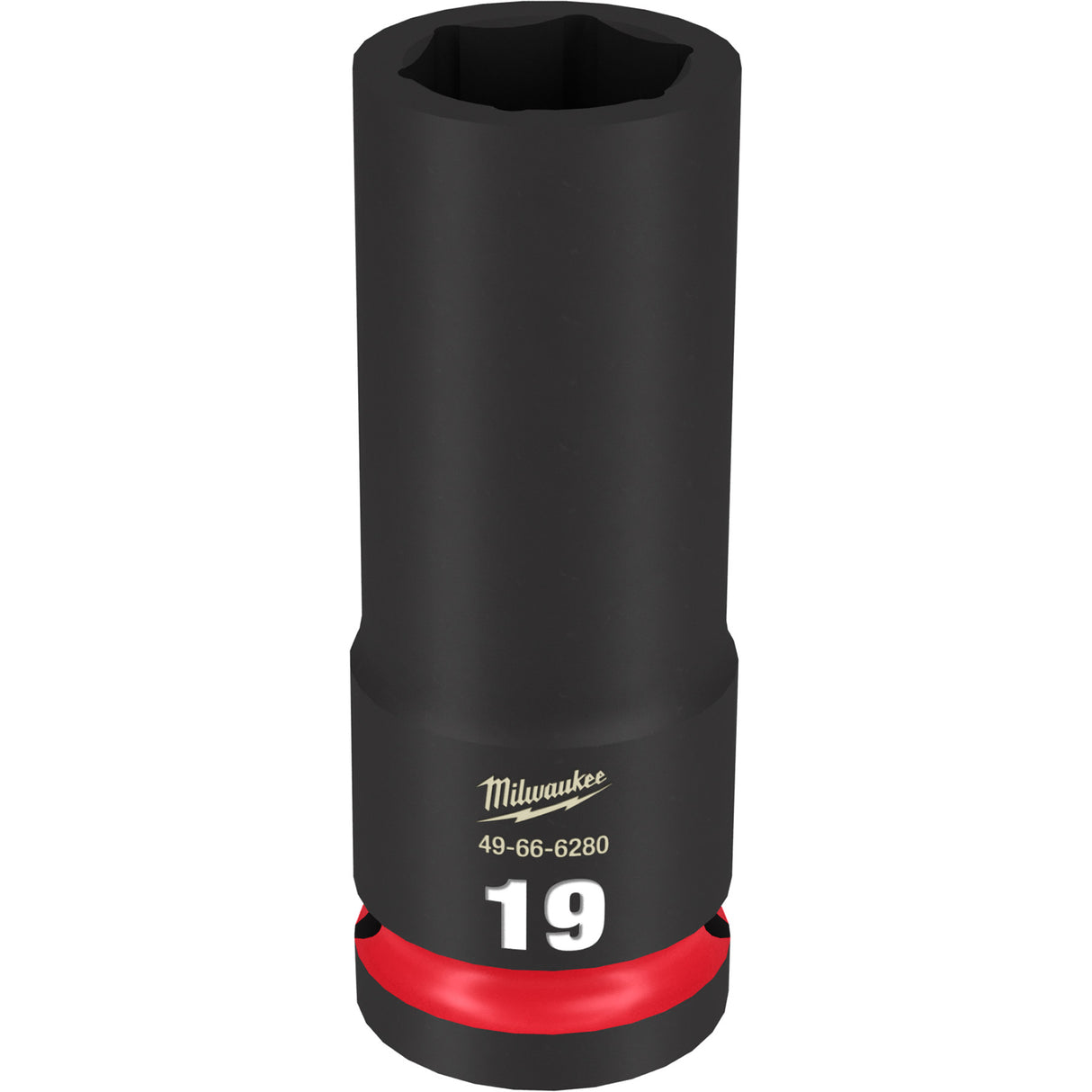 Milwaukee 1/2" Drive 19MM Deep 6 Point Socket SHOCKWAVE Impact Duty™ 49-66-6280