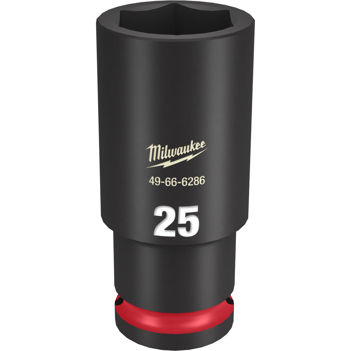 Milwaukee 1/2" Drive 25MM Deep 6 Point Socket SHOCKWAVE Impact Duty™ 49-66-6286