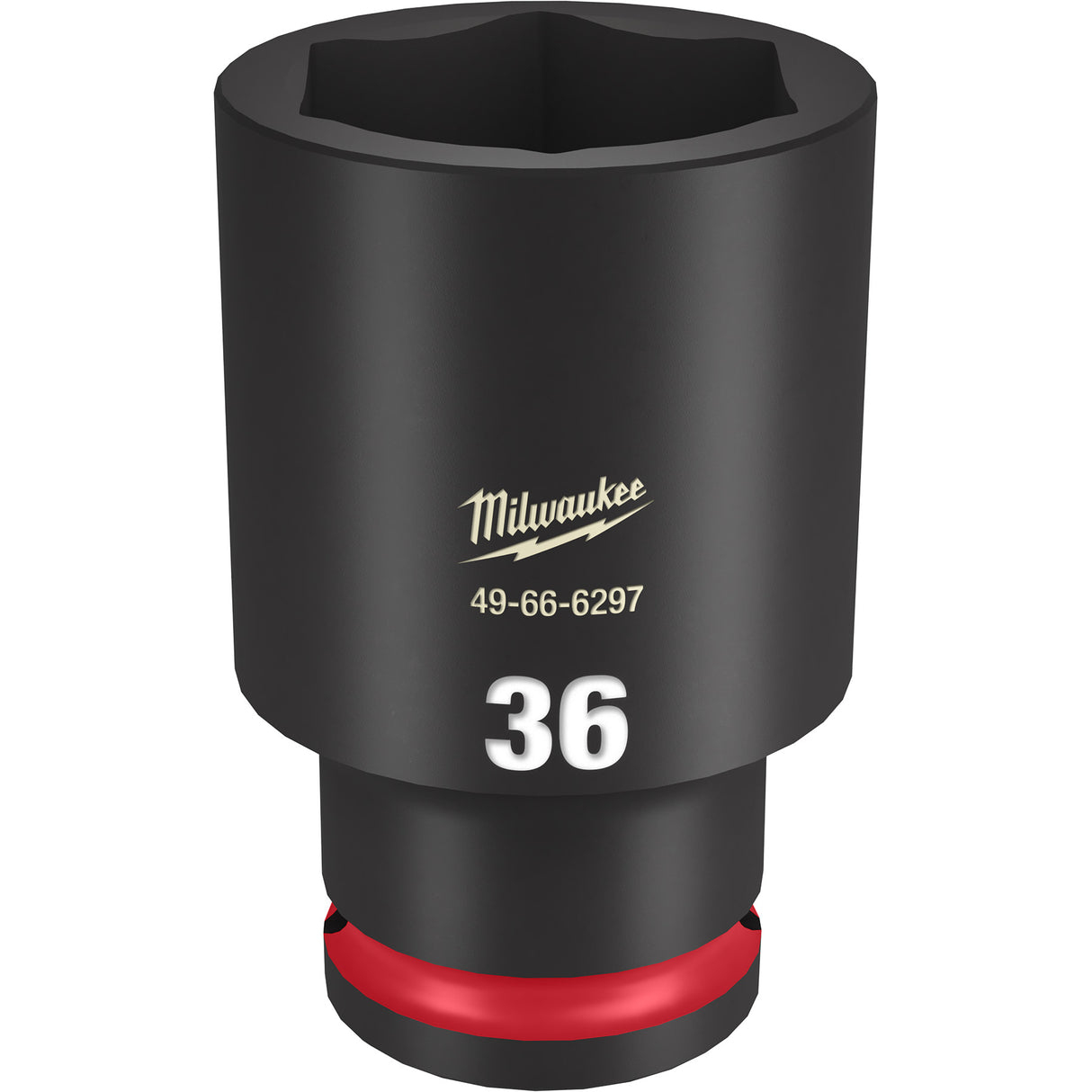 Milwaukee 1/2" Drive 36MM Deep 6 Point Socket SHOCKWAVE Impact Duty™ 49-66-6297