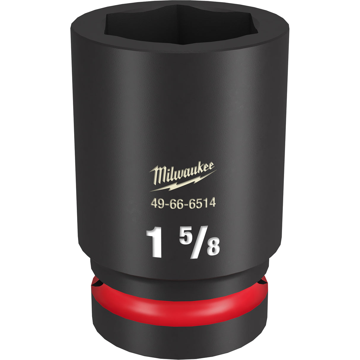 Milwaukee SHOCKWAVE™ Impact Duty 1" Drive 1-5/8" Deep 6 Point Socket 49-66-6514