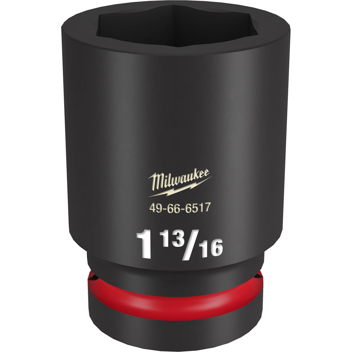 Milwaukee SHOCKWAVE™ Impact Duty 1" Drive 1-13/16" Deep 6 Point Socket 49-66-6517