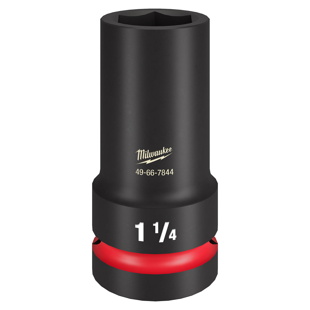 Milwaukee SHOCKWAVE Impact Duty™ 1" Drive 1-1/4" Thin Wall Extra Deep 6 Point Socket 49-66-7844