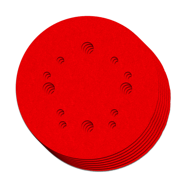 DIABLO DCD050ASTH50G 5" Assorted Hook & Lock™ ROS Sanding Discs (50-pc)