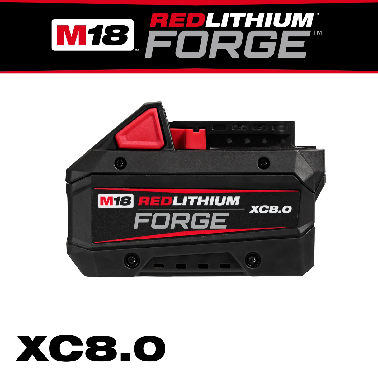 Milwaukee 48-11-1881 M18™ FORGE™ XC8.0 Battery Pack