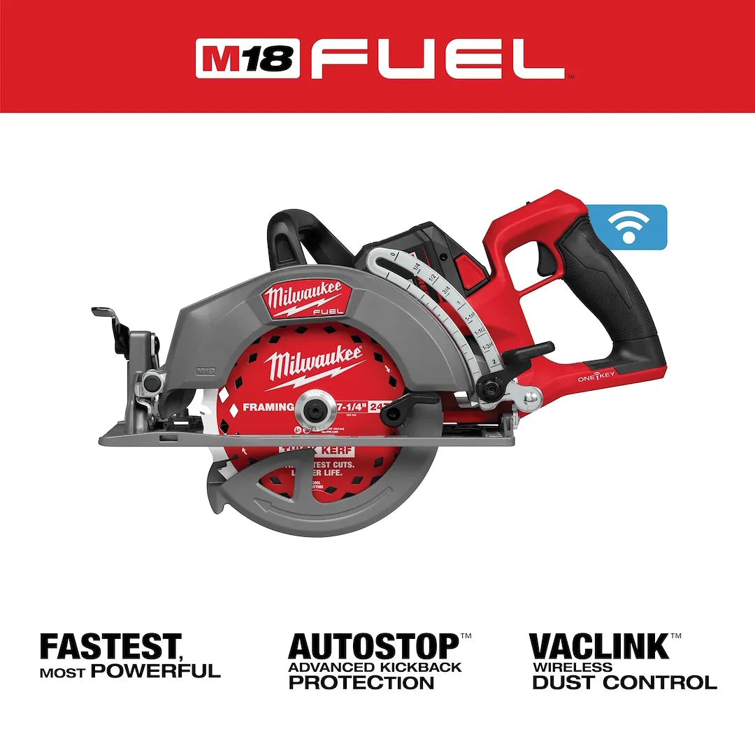 Milwaukee 2931-21HD rear handle circular saw feature image