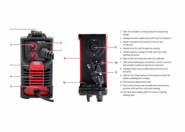 LINCOLN K5255-1 WELD-PAK 90i FC