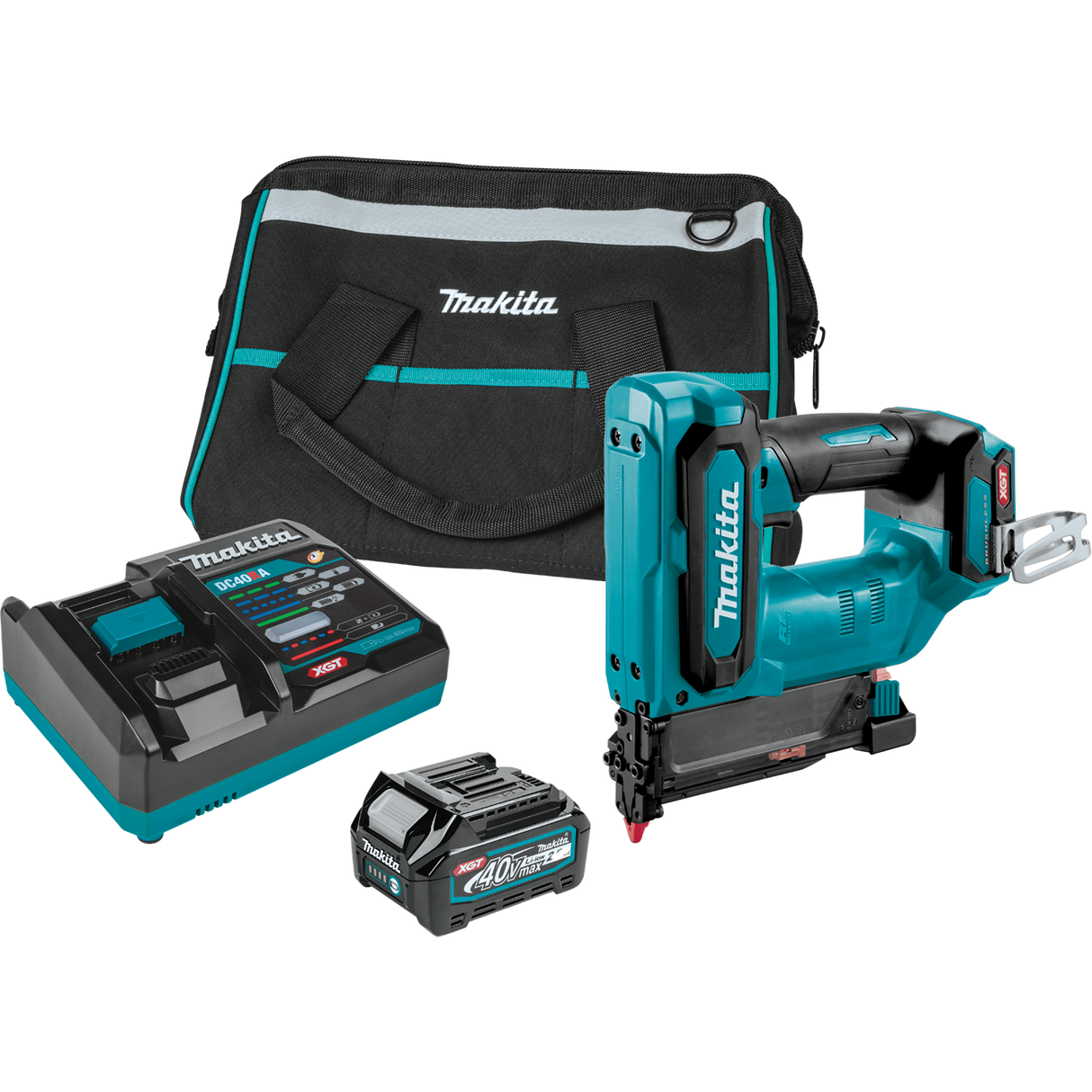 Makita PT001GA102 23ga 40V max XGT® Brushless Cordless Pin Nailer Kit