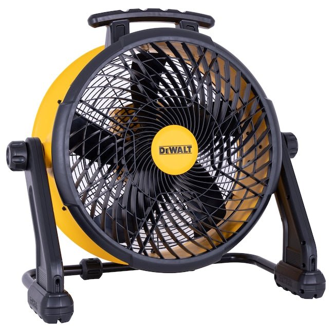 DEWALT DXF1850B 18" 20V AC/DC 3-Speed Drum Fan Tool with Adapter Cord