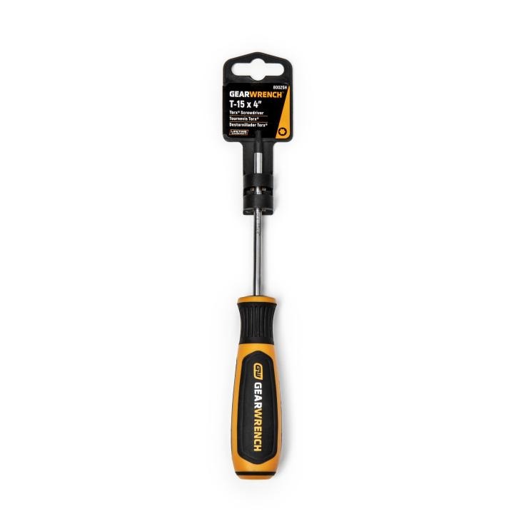 GEARWRENCH 80025H T15 x 4" Torx® Dual Material Screwdriver