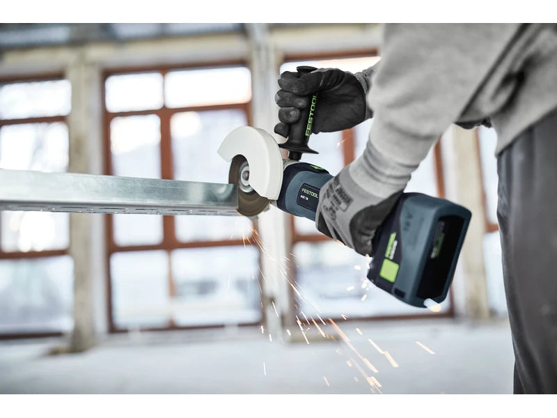 FESTOOL 576824 AGC 18-115 EB-Basic Cordless Angle Grinder