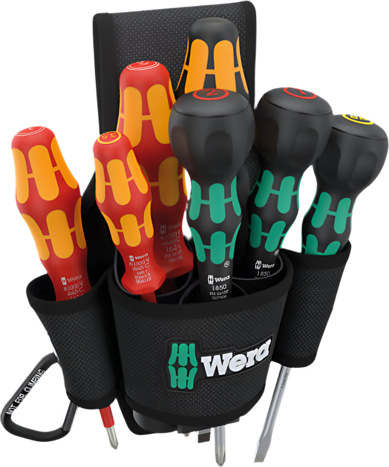 Wera 05136033001 9621 Belt holster Set 2, 8 pieces