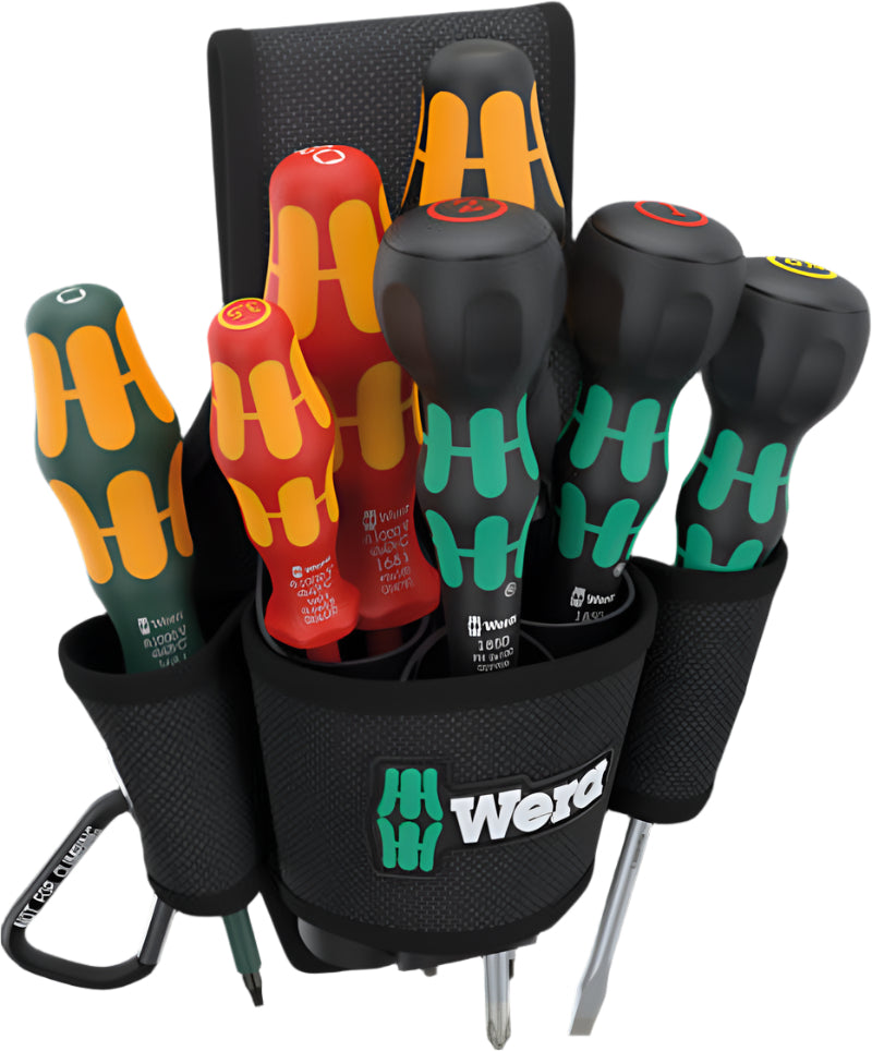 Wera 05300306001 9622 Belt holster Set 3, 8 pieces