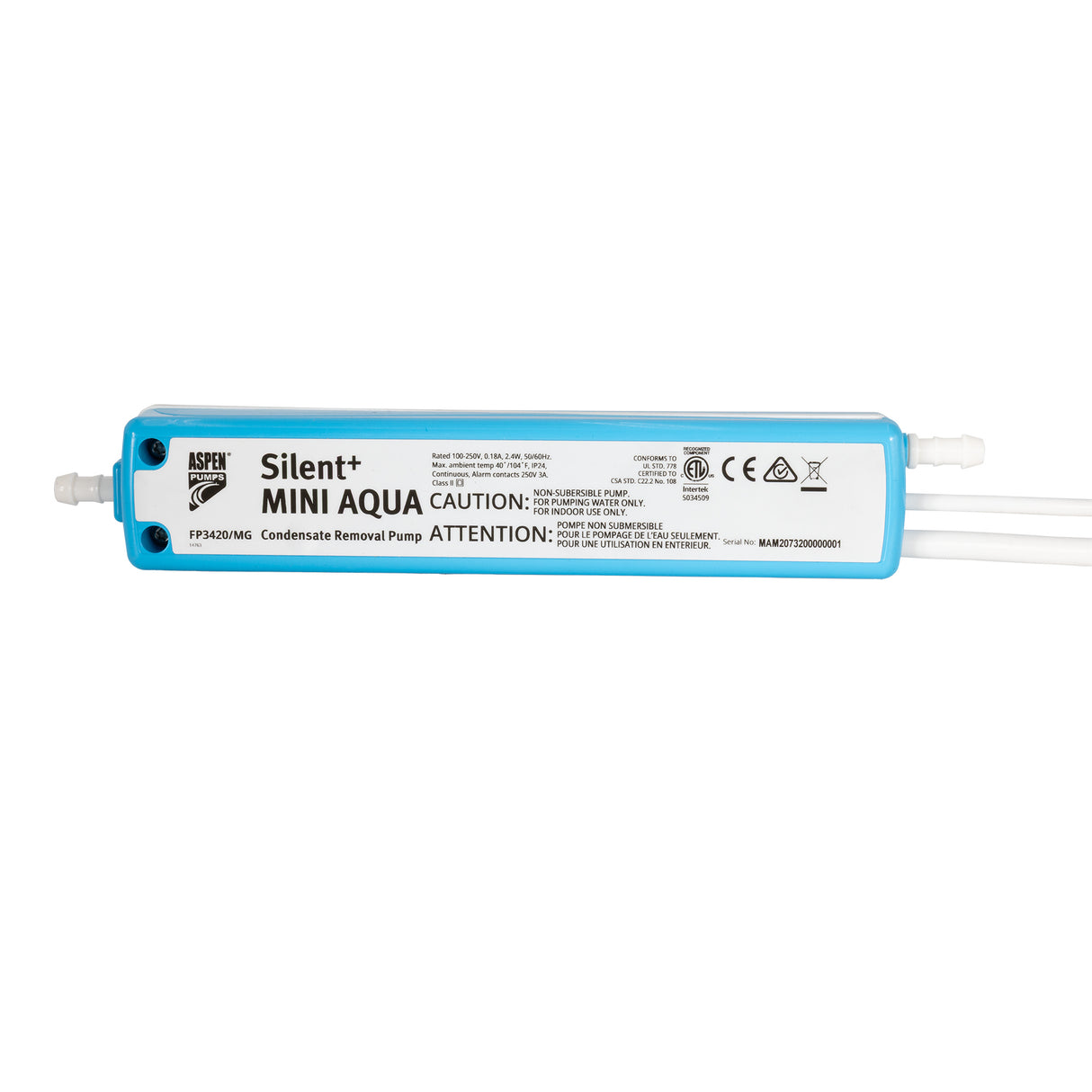 ASPEN PUMPS FP3420/MG Silent+ Mini Aqua Gen 5 Condensate Removal Pump