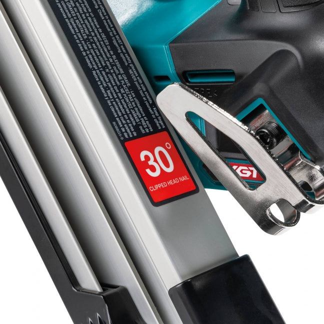 Makita BN001GZ01 40Vmax XGT Brushless 3-1/2" Framing Nailer, 30-34° Clipped Head, Tool Only