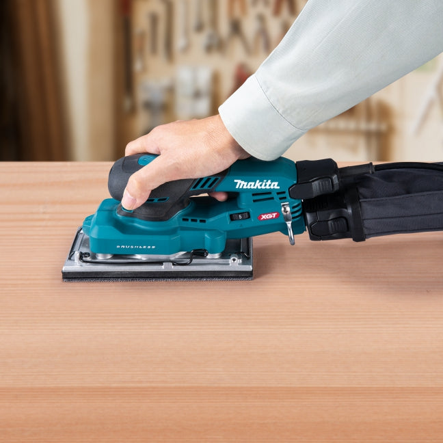 Makita BO007CGZ 40Vmax XGT Brushless 1/3 Sheet Orbital Sander w/AWS